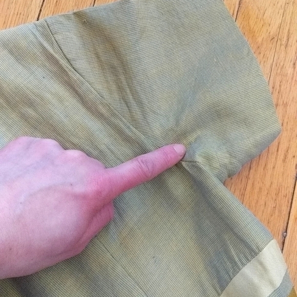 Host Pick 🎀 1950's Green Metallic Dress - Picture 6 of 8